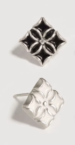 Medieval Court Diamond Stud Earrings