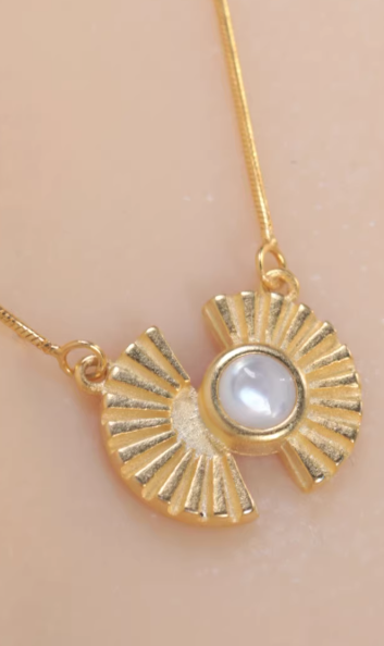 Ivory Shell Luxe Longline Necklace
