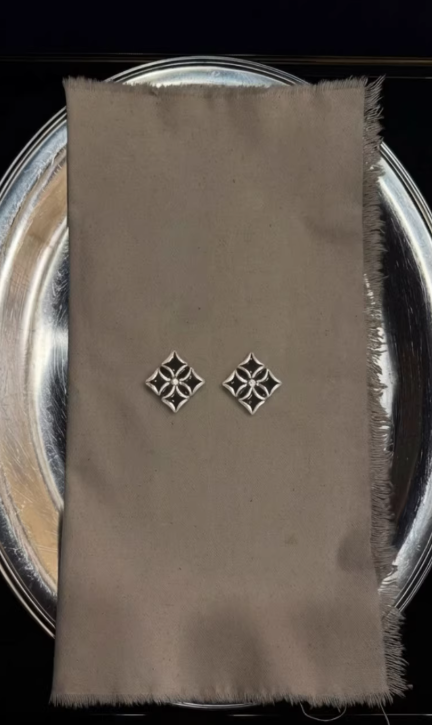 Medieval Court Diamond Stud Earrings