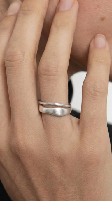 Layered Minimal Dual Band Ring