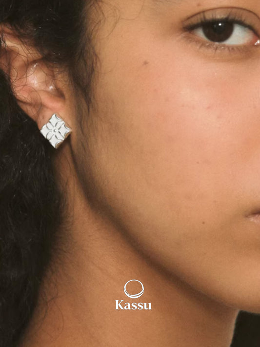 Medieval Court Diamond Stud Earrings