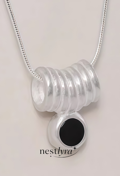 Midnight Onyx Elegance Pendant